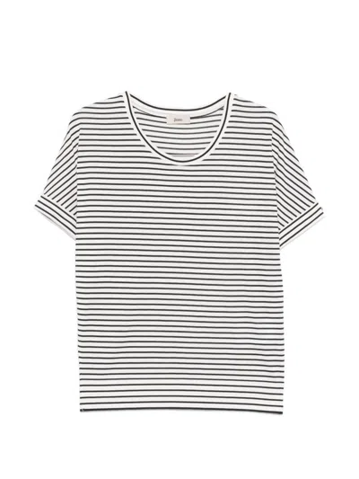 Herno Striped Crew-neck T-shirt In Multi