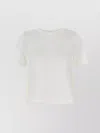 Herno Cotton T-shirt With Round Neck And Short Sleeves