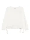 Herno Autry Medalist Easeknit Beig Fabric In White