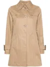 HERNO HERNO COTTON TRENCH COAT CLOTHING