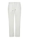 Herno Resort Trousers In Light Nylon Stretch In White
