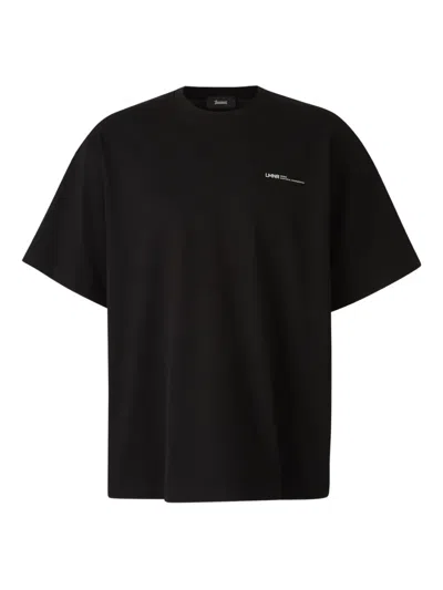 Herno Cotton T-shirt In Black