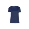 Herno Cotton T-shirt In Blue