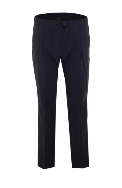 Herno Coulisse Pants In Blue