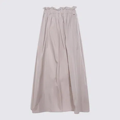 Herno Cream Skirt In Neutral