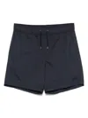 Herno Badeshorts In Knitteroptik In Blau