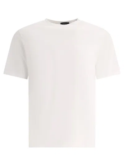 Herno Crêpe Jersey T-shirt T-shirts In White