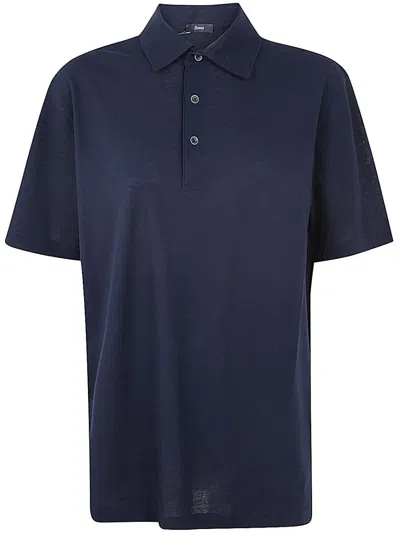 HERNO HERNO CREPE POLO CLOTHING