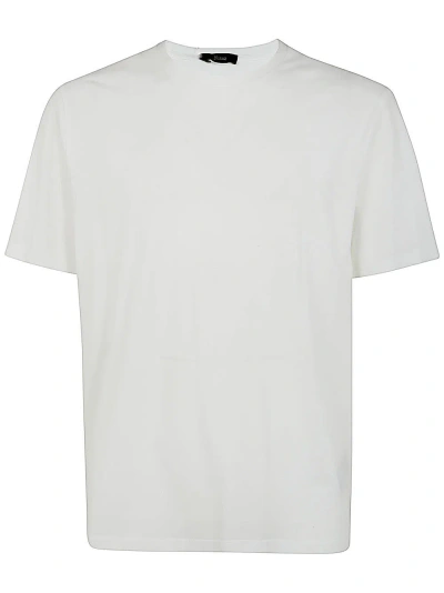 Herno Crepe T-shirt In White