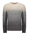 Herno Long Sleeve Crew-neck Sweater In Black