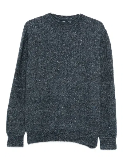Herno Crew-neck Sweater In Blue
