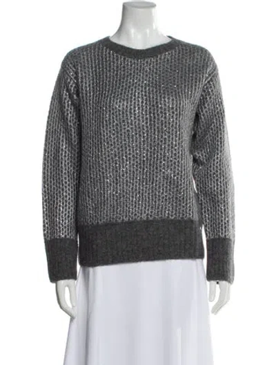 Pre-owned Herno Crew Neck Sweater In Blue