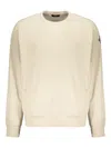Herno Crew Neck Sweatshirt In Neutral