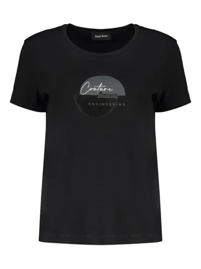 Herno Crew-neck T-shirt In Black