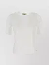 Herno T-shirt With Side Slits Button Details