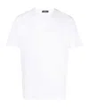 Herno Regular Fit Short Sleeve Crew Neck T-shirt In White