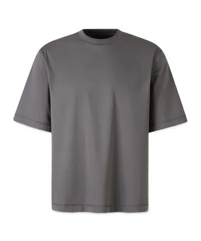 Herno Crew Neck T-shirt In Gray