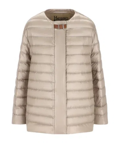 HERNO HERNO CREWNECK DOWN JACKET