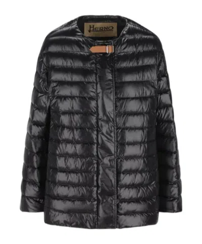 HERNO HERNO CREWNECK DOWN JACKET