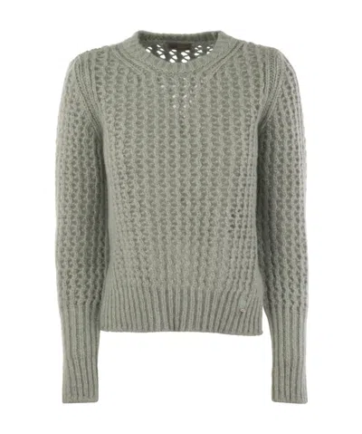 HERNO HERNO CREWNECK KNITTED JUMPER