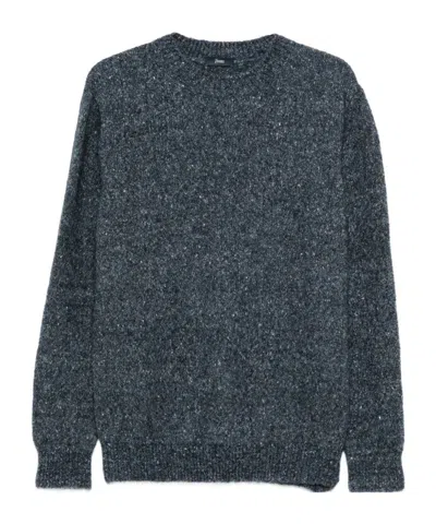 Herno Crew-neck Sweater In Black