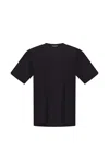 Herno Jersey Knit Effect T-shirt In Black