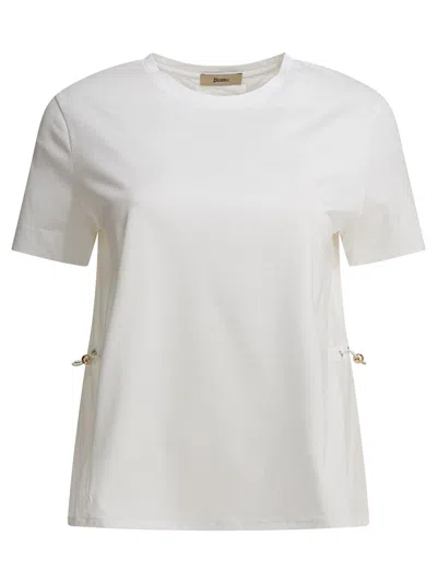 Herno Crew-neck T-shirt In White