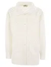 Herno Crochet-effect Shirt-cut Jacket