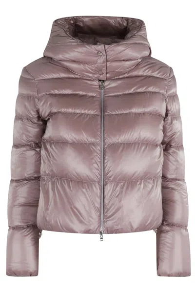Herno Cropped Bomber Jacket
