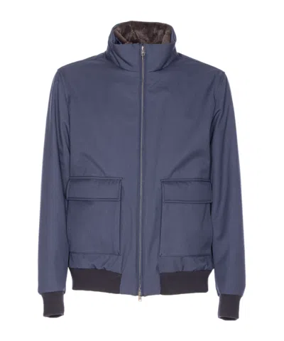 HERNO CROPPED CASUAL JACKET
