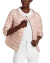 Herno Elsa Iconico Ultralight Water Repellent Down Puffer Jacket In Rosa Chiaro