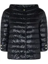 Herno Quilted Down Jacket In Black