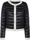Herno Ultralight Quilted Coat Recycled Nylon In Black