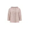 Herno Multicolor Polyamide Shell Jacket In White