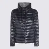 Herno Ultra-lightweight Black Nylon Down Jacket With Hood Women