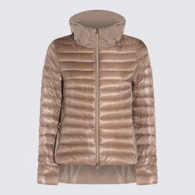HERNO HERNO DARK BROWN DOWN JACKET