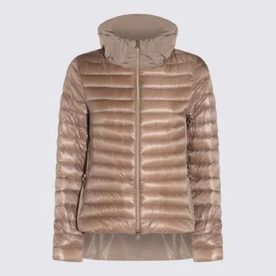HERNO HERNO DARK BROWN DOWN JACKET