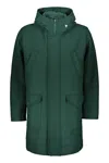 Herno Dark Green Jacket Elegant And Functional In Green