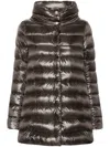 Herno Amelia Light Puffer Jacket In Gray