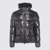 Herno Quilted Down Jacket With Double Zipper In Gray