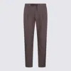 HERNO DARK GREY PANTS