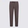 HERNO HERNO DARK GREY PANTS