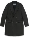 Herno Virgin Wool Coat In Grey
