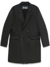 Herno Virgin Wool Coat In Grey