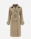 Herno Delon & Monogram トレンチコート In Sand