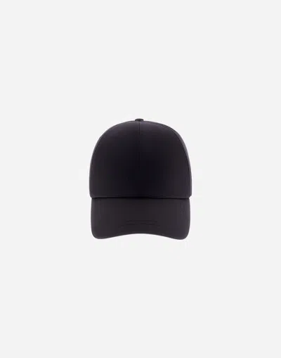 Herno Delon Baseball Cap In Black