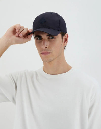 Herno Delon Cap In Navy Blue