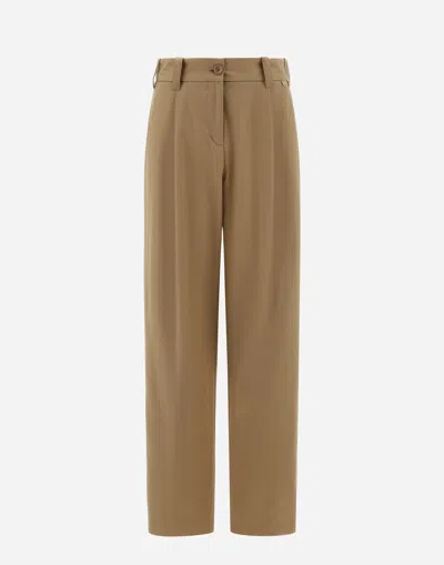 Herno Delon Trousers In Sand