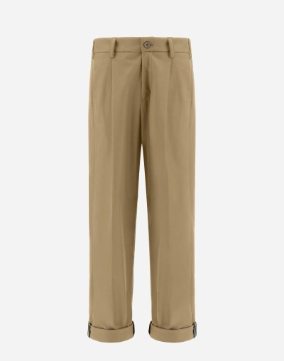 Herno Delon Trousers In Sand