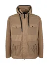 Herno Delon Urban Safari Field Jacket In Brown